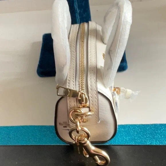 Coach New Cream Mini Bag with Gold Tone Hardware - Picture 3 of 8